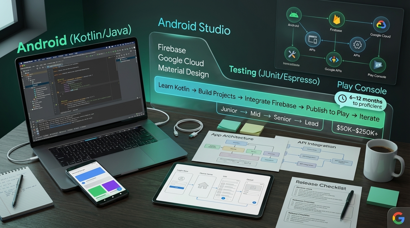 Google app developer complete guide 2026