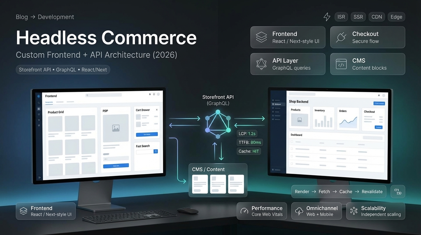 Headless Shopify development services complete guide 2026