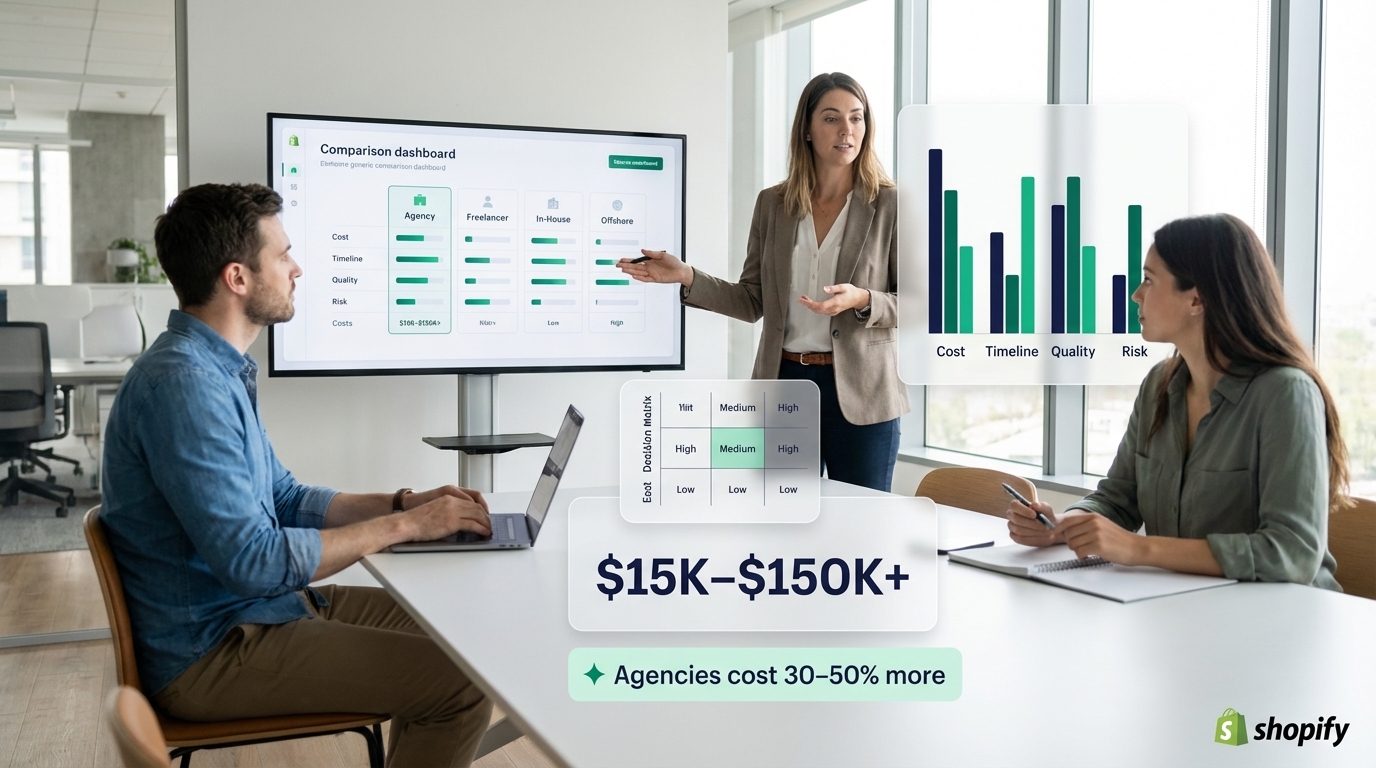 Shopify app development services comparison guide 2026