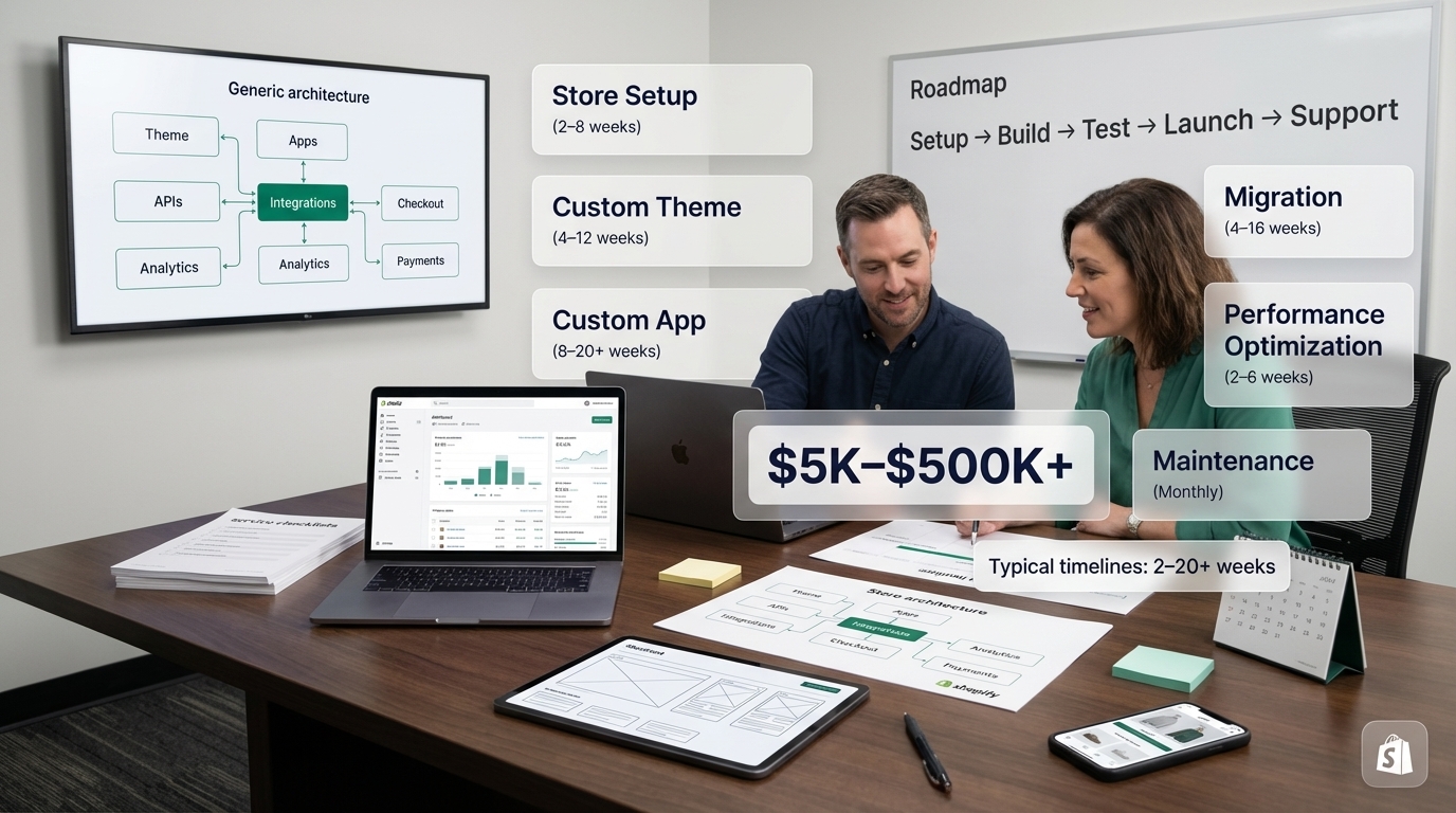 Shopify development services complete guide 2026